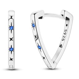 925 Sterling Silver Gold Color Circular Hoop Earrings Golden Earring Fit Original Charms Diy Fine Jewelry For Fashion Women