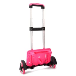 Children Trolley Backpack Wheeled Bag 2/6 Wheels Expandable Rod Kid Trolley For Backpack School Bags Luggage Bag