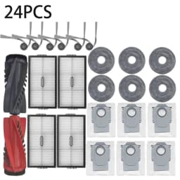 Roborock Saros 20 Robot Vacuum Cleaner Accessories Main Side Brush Mop Cloth Hepa Filter Dust Bag Replacement Spare Parts