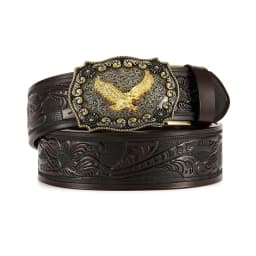 Men's Casual Style Belt PU Leather Belt Main Body Metal Buckle Belt Smooth Buckle Belt High-quality Male Belt 3.8cm