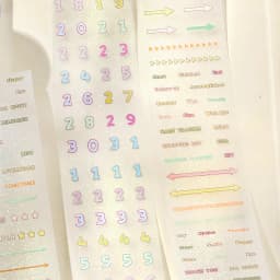 50mm * 3m Kawaii Ins Pixel Flash Sand Die Cutting Stickers DIY Diary Scrapbook Phone Case Decoration Material Cute Stickers