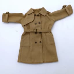 Blythe Doll Clothes Trench Coat For Blyth Azone Shoes OB23 OB24 Dolls Windbreaker
