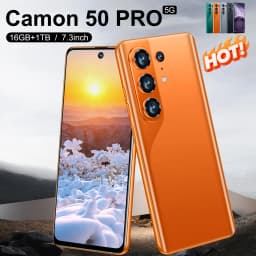 Camon 50 Pro 5G Smartphone 16GB 1TB High Performance 7.3" Screen 108MP Camera 8000mAh Mobile Phone