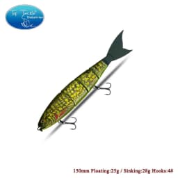 Top tackle industries Swimbait Lure Jointed bait Floating Sinking Giant Bait Floating fure Bait Bass fsihingLure GiantBait