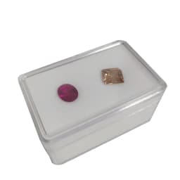 Loose Diamond Box Transparent Gemstone Storage Case New Pendant Beads IGI Organizer Ring Earrings Gem Stone Gift Packaging Box