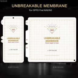 Inner Front Back Side Frosted Matte Hydrogel Film For OPPO Find N 2 3 5 6 N2 N3 N5 N6 Clear HD Transparant Soft Screen Protector