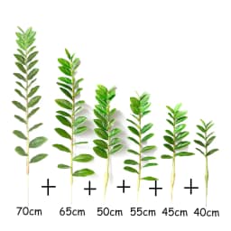 40-70cm Fake Ficus Tree Artificial Money Leaf Plants Plastic Banyan Leaves Real Touch Zamioculcas Plants For Home Shop Decor