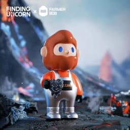 Farmer Bob Encounter In The Wild Series Anime Action Figure Guess Bag Ornament Figurines Home Decor Desktop Dolls Model Gift