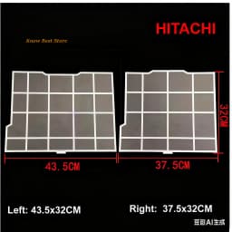 Customized Air Conditioner Filter Sets for Hitachi Various Models (1p/1.5p/2P) Old Machine Custom Home Appliance Parts