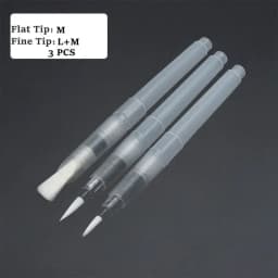 Water Color Brush Pen Set, Refillable Watercolor Soft Paint Pens Watercolor Brush Oil Acrylic Painting Calligraphy Art Supplies