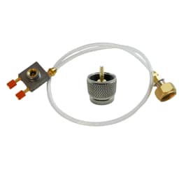 Outdoor Camping Gas Stove Propane Refill Adapter Gas Flat Cylinder Tank Coupler Adaptor Gas Charging With Pressure Relief Valve