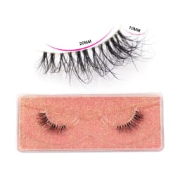 Half Lashes Strip Eyelashes Natural Soft Wispy False Eyelashes Natural Mink Lashes For Daily Makeup Eyelash Extension Fake Lashe