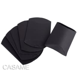 10pcs Kraft Paper Pillow Candy Box Christmas Gift Packaging Boxes Candy Bags Wedding Baby Shower Birthday Party Decoration