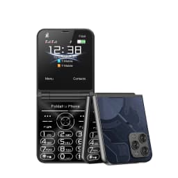SERVO Flilo9 Foldable Feature Phone 3G WCDMA Dual SIM Big Button Speed Dial Auto Call Recording FM Radio Flashlight Cellphone