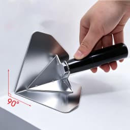 Stainless Steel Corner Trowel 90 Degree Drywall Plaster Finishing Tool For Wall Internal External Angle DIY Construction Tool