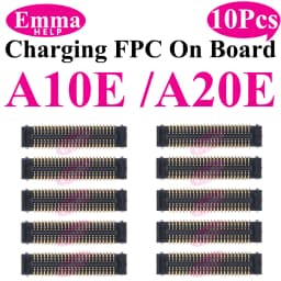 10pcs Charging Connector FPC For Samsung S25 S24 S23 S26 A15 A12 A72 A73 A05S A51 A71 A54 Motherboard FPC Connector 78Pin