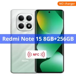 Xiaomi Redmi Note 15 Global Version Smartphone MTK Helio G100-Ultra 6.77" AMOLED display 108MP camera 6000mAh Smartphone