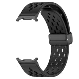 Magnetic Loop For Samsung Watch 7 ultra band 47mm Accessories sport Silicone belt bracelet correa Galaxy Watch Ultra Strap 47 mm