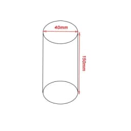 Clear Acrylic Column Sheet Stamping Block for Jewelry Packaging & Display Cosmetics Stand Photography Props Rings Holder Riser