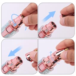 2 in 1 Portable Eyebrow Trimmer Body Face Lip Epilator Rechargeable Mini Painless Hair Remove Razor Shave Electric Epilator