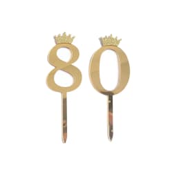 Happy Birthday Cake Topper Wedding Decorations Acrylic Cake Topper Gold Silver Numbers 10 16 18 20 30 Cake Decoration Tools