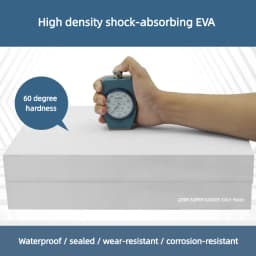 Thickness 3/5/10/15mm EVA Rubber Pad EVA Foam Board EVA Foam Sheet Sound Absorption Insulation Foam DIY Model Making 60 Degree