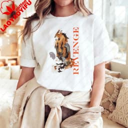 Warrior Cats Clans Logo T-Shirt Fox And Revenge Print Unisex Cotton T-Shirt Fashion Casual Summer Trendy Top