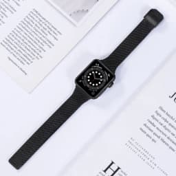 Slim Strap For Apple Watch Band 44mm 40mm 45mm 41mm 38mm 42mm Watchband Meatl Bracelet For iWatch Series 12 11 3 4 5 6 se 7 Band