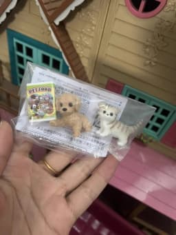 original mini dog cat rabbit accessories on sale licca pet Original dolls collection drop shipping cangku