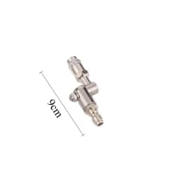 Universal High Pressure Car Wash Gun with 1/4 Quick Plug, Rotating Spray Nozzle Extension Pole for Auto Underbody Cleaning