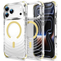 For Magsafe Magnetic Wireless Charge Cover For iPhone 18 17 Pro Max iPhone 18Pro Case Luxury Clear Transparent Shockproof Fundas