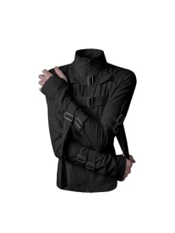 New Retro Solid Color Stand Collar Buckle Design Women Sweatshirts Slim Streetwear High Street Harajuku Men and Women Tops