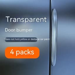 4pcs Invisible Waterproof Car Door Anti-Collision Scratch Strip Rearview Mirror Stickers Edge Transparent Handle Protector