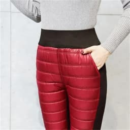 Women Warm Down Cotton Pencil Pants Patchwork High Waist Stretch Velvet Sweatpants Female Casual Skinny Snow Winter Trousers 6XL