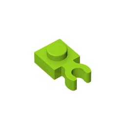 Gobrick] GDS-814 PLATE 1X1 W. HOLDER compatible with lego 4085 60897 children's toys Assembles Building Blocks Technical