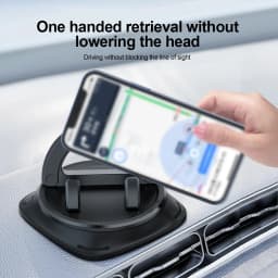 360° Rotatable Mobile Phone Holder Car Bracket Non-Slip GPS Navigation Car Mount Stand Support in Car Universal for All Phones