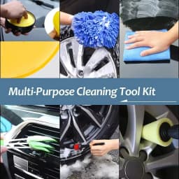 PWS New Car Detailing Brushes Kit Brushes for Automotive Cleaning Auto Air Cleaning Electric Drill Brush Cars Dirt Dust Cleaning