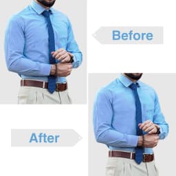 1 Pair Men Shirt Stays Belt with Non-slip Locking Clips Keep Shirt Tucked Leg Thigh Suspender Garters Strap