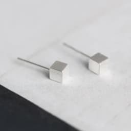 Silver Plated Creative Ear Hole Earrings for Women Prevent Korean Style Stud Earrings Allergy Earrings Fine Jewelry Accessories