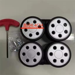 Luggage Wheel for Rimowa Suitcase Repair Replacement Load-bearing Wheels Special Trolley Case Silent Casters Luggage Accessories