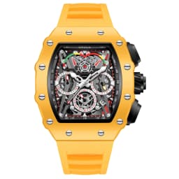 ONOLA Watch Men's Multi Functional Wine Bucket Watch Sports Quartz Watch Waterproof Luminous Silicone Strap