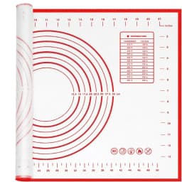 Lager Silicone Baking Mat Extra Thick Non Stick Baking Mat with Measurement Kitchen Fondant Dough Rolling Mat Oven Liner