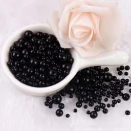 150PCS With Hole ABS Imitation Pearl Bead 3/4/6/8MM Round Plastic Acrylic Spacer Bead for DIY Jewelry Making Findings