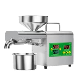 DIVEDEER Oil Press Automatic Household FLaxseed Oil Extractor Peanut Oil Cold Press Oil Machine Commercial Extraction Maker