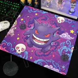 Gaming Small Mousepad Pokemon-Gengar Mouse Pad PC Gamer Desktop Decoration Pads Office Laptop Mouse Mat desk accessories Carpet