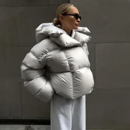 Padded Clothes Parkas Winter Women's Bread Clothes Padded Jackets Coats Trendy Street Short Hooded Padded Jackets Parkas Outwear