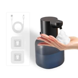 420ML Light Display 4-Gears Adjustable Control Infrared Induction Automatic Sensor Soap Dispenser Electric Hand Sanitizer Bottle