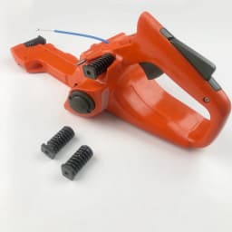 Gas Tank Assembly Rear Handle kit for Husqvarna Chainsaw 445 450 445E 450E Replace 525862104 Fuel Line Filter Buffer Springs