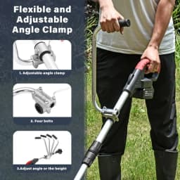 Trimmer Handle - Ergonomic Trimmer Grip Weeder Trimmer Handle Lawn Trimmer Handle for Lawn Care Trimmer Handle for Weed Whacker