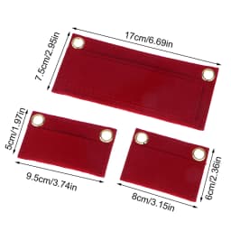 1PCS Internal Layer Retrofitted Crossbody Bag Inner Felt Wallet Bag Liner Card Package Container Organzier Bag Accessories